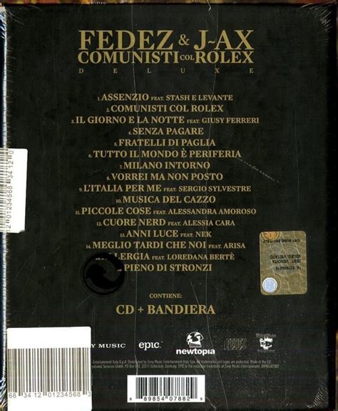 cd jax fedez comunisti col rolex|J.